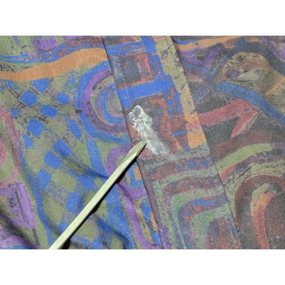 Vintage Forrester's Gore-Tex Abstract Print Ski‎ Jacket Women's M